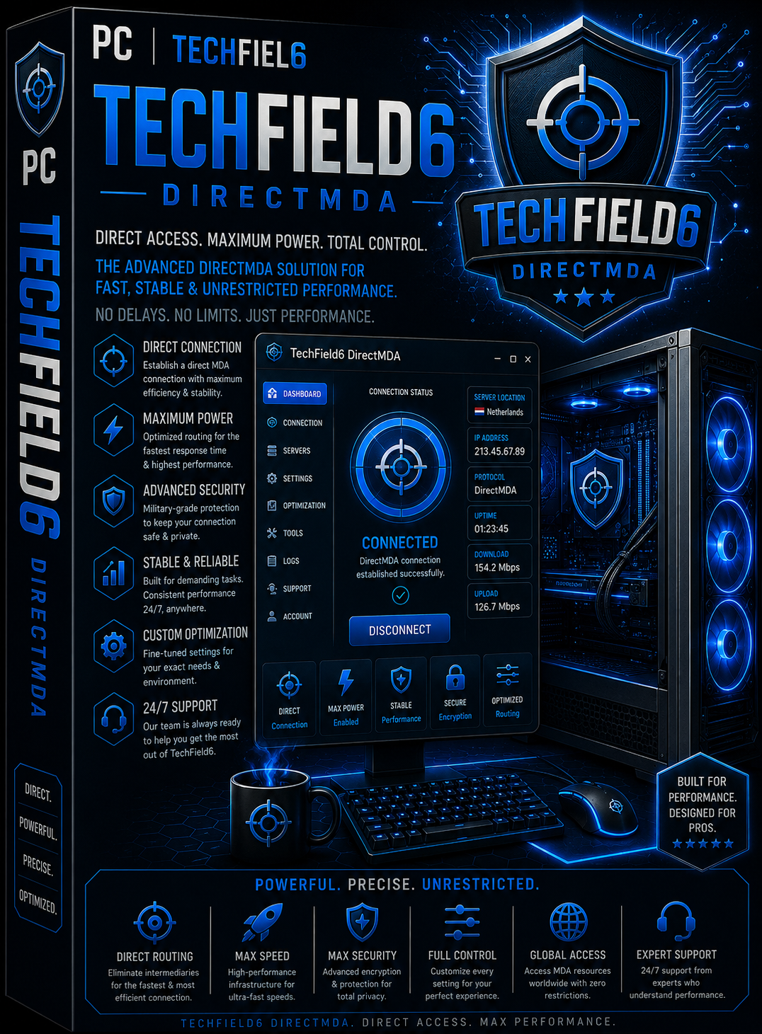 TechFiel6 DirectMDA